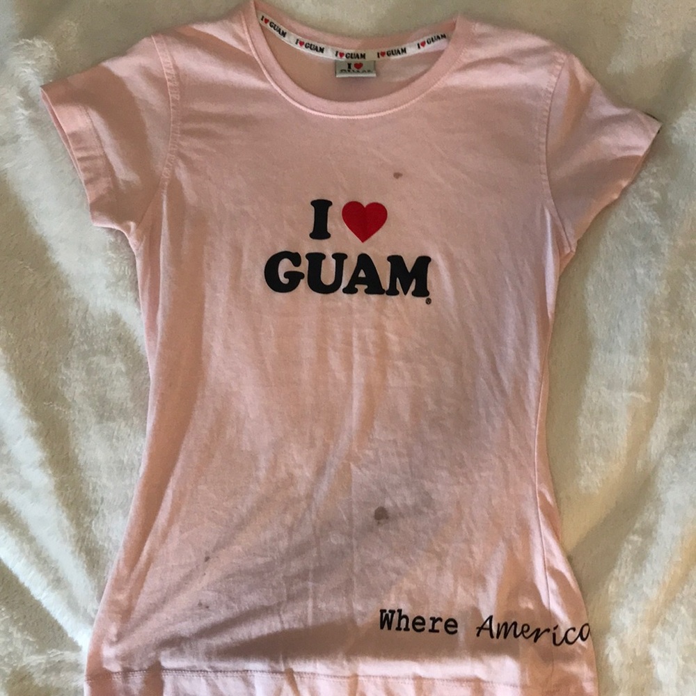 Pink shirt. In women’s